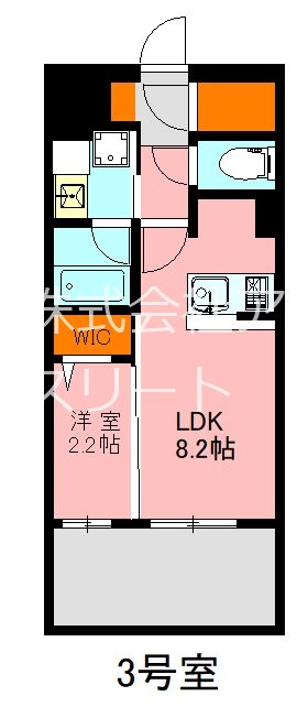 デュレジア博多レジデンス 203号室 間取り