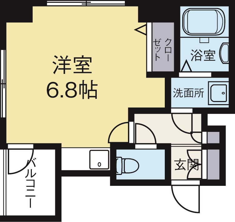 ダイアパレスエクセーブル九州大学前 402号室 間取り