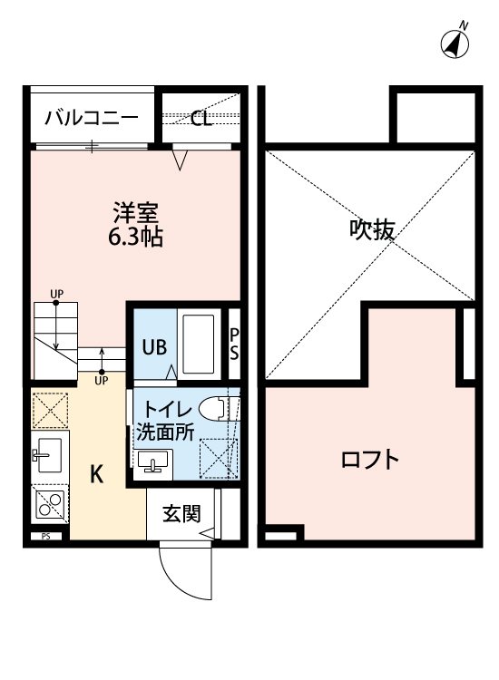 ラヴェール吉塚 101号室 間取り