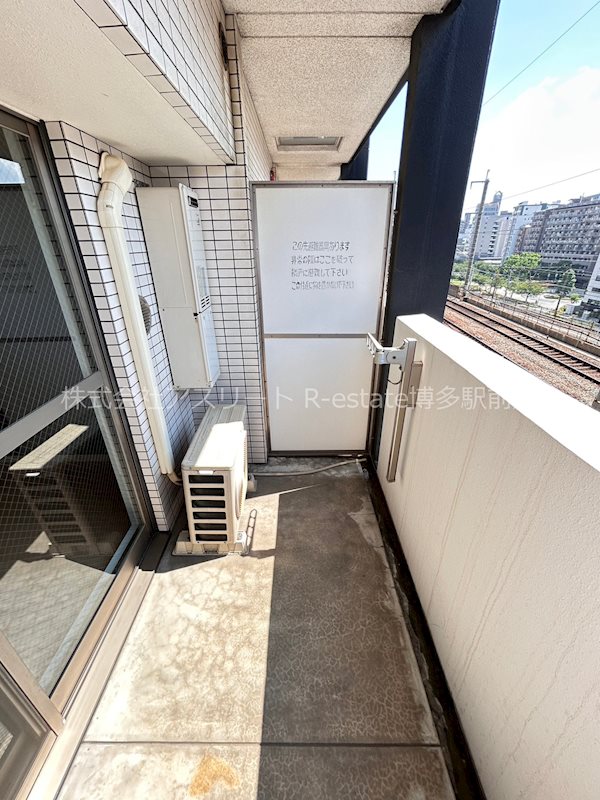 レジデンシャルヒルズ博多駅前弐番館 ベランダ