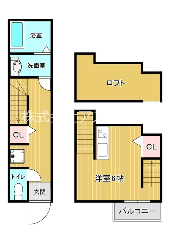 Sounds　Good　平尾 103号室 間取り