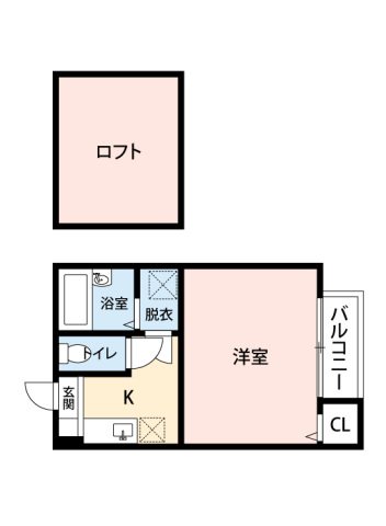 コンフォートベネフィス箱崎10 202号室 間取り