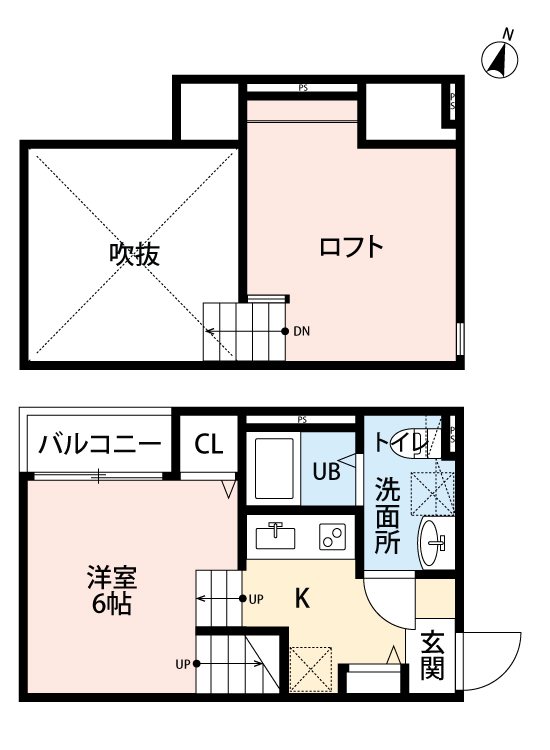 リヴァブル吉塚 105号室 間取り