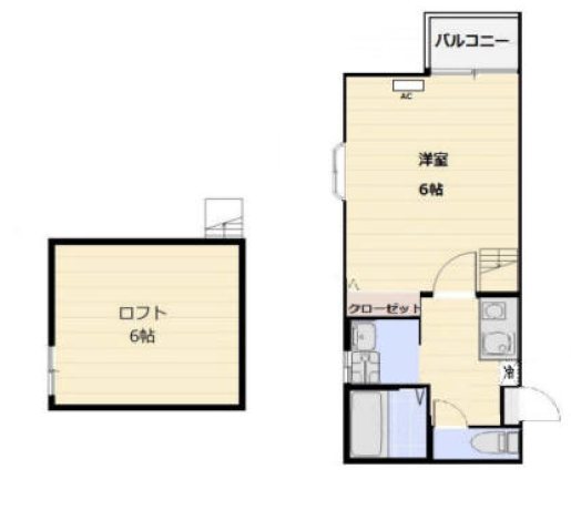 イルグラッツィア薬院 203号室 間取り