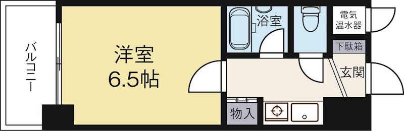 JGM天神南 202号室 間取り
