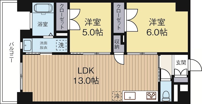 ORIENTBLDNo.88マリナゲートサンズ 232号室 間取り