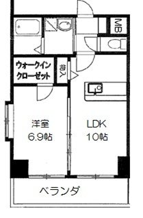 ベルパーク2 間取り