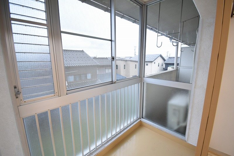 コーポ清水2号館 ベランダ
