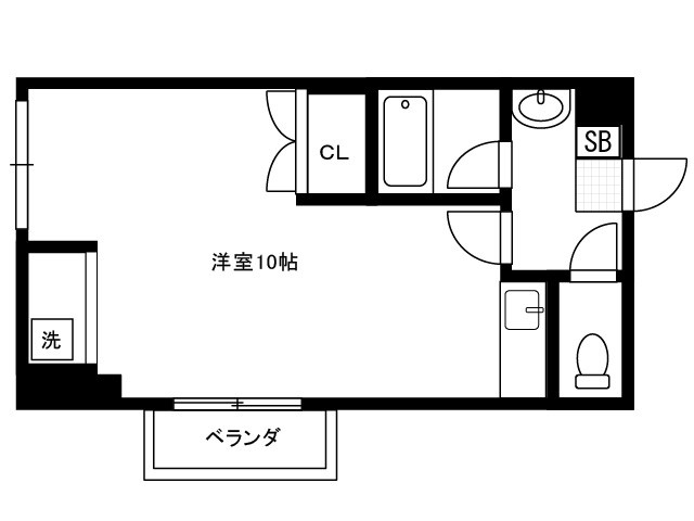 グリーンヴィラ上関B1 間取り