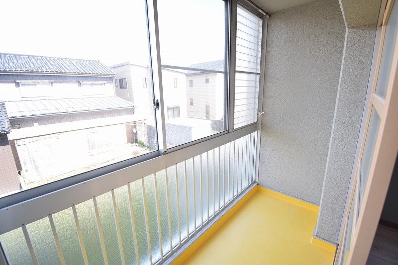 コーポ清水2号館 ベランダ