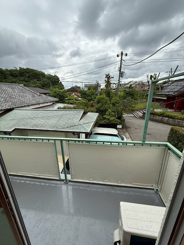 グリーンリーブスアサバ ベランダ