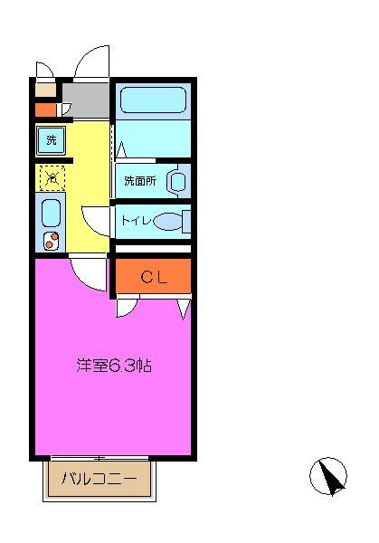 フォレストメゾン金沢文庫 間取り図