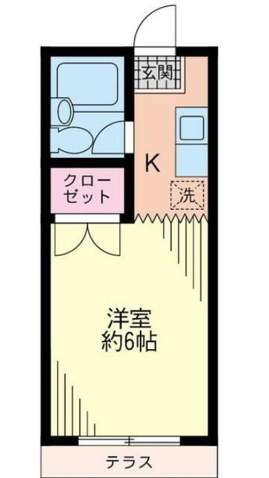 メゾンジュネス 間取り図