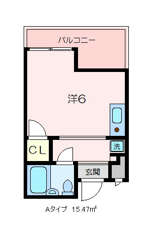 ブルーシップ 204号室 間取り