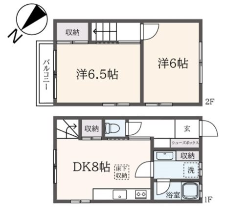 メゾン大石 間取り図