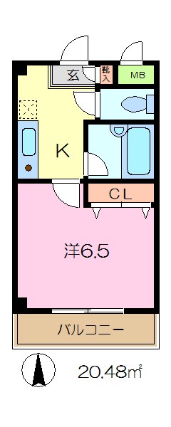 三井ビル 301号室 間取り