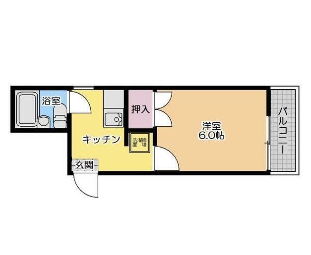 ストークハイツ田口 103号室 間取り