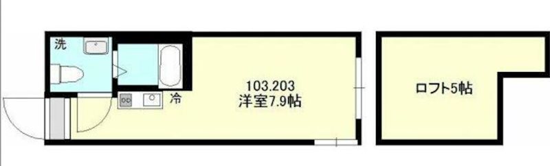 ラ・プラージュ金沢八景 102号室 間取り