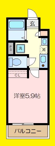 シャルム金沢文庫 間取り図