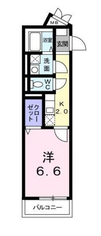 イル　デュ　ボヌール 間取り図