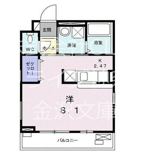 ヒル・ソーレ 203号室 間取り