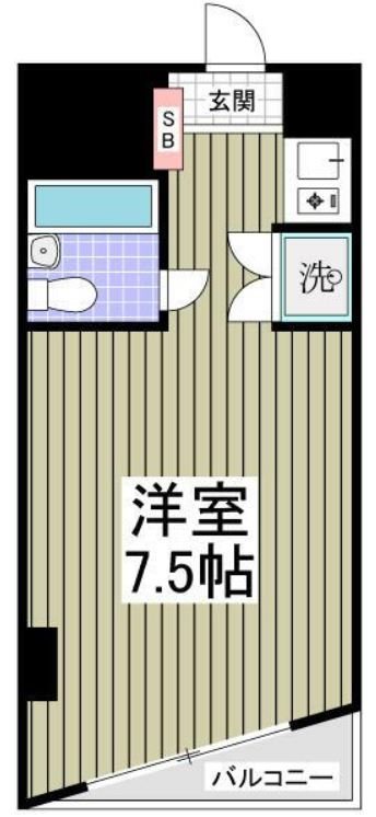 シーサイドコート金沢八景 間取り図