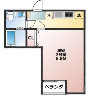 プレシャス追浜    101号室 間取り