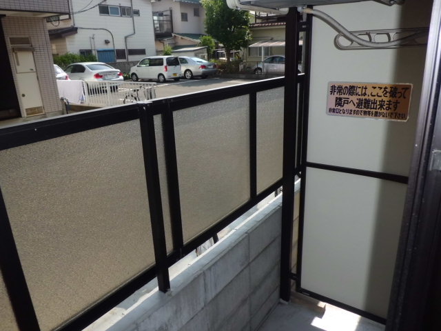 ライフモリ8号館 ベランダ