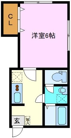 こづみコーポラス 間取り図