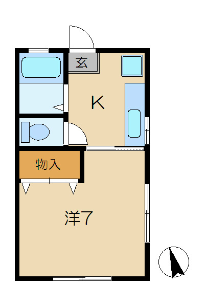 エム・メゾン 間取り図