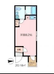 アベニュー富岡 間取り図