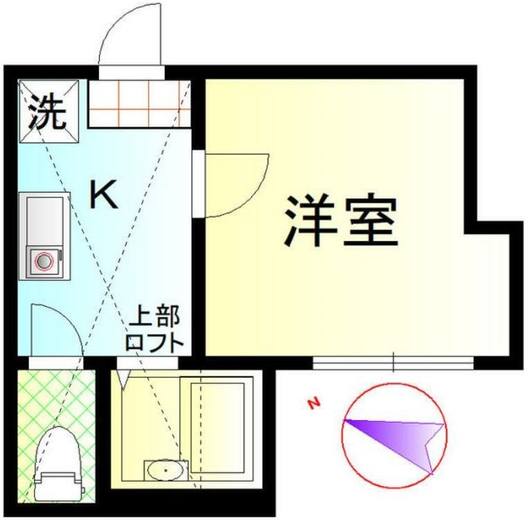 ポラリス富岡 間取り