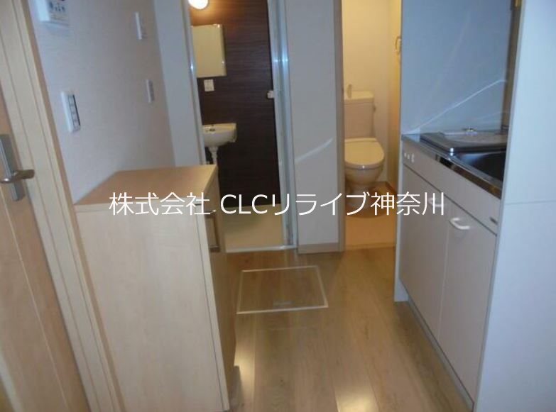 ポラリス富岡 玄関