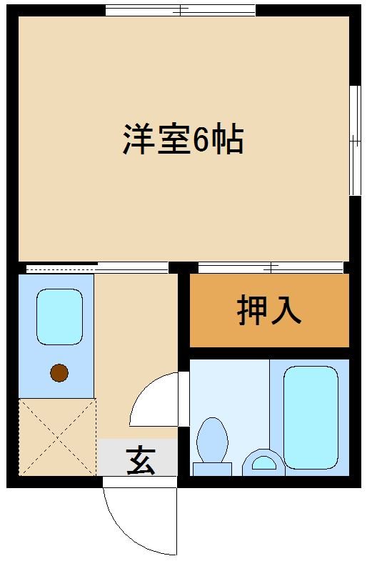 福寿荘 間取り図