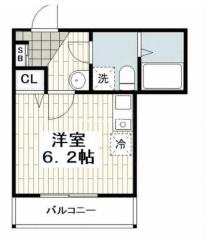 ヒルフロント鷹取 間取り図