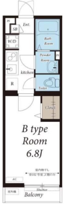 リブリ・柳町 間取り図
