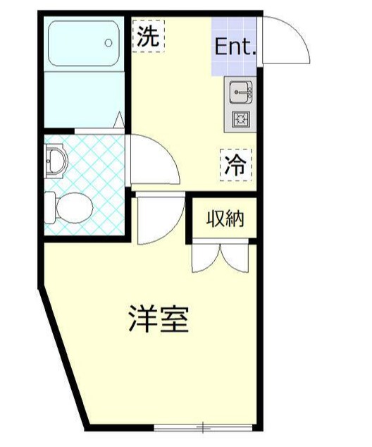 セレーノ金沢八景  101号室 間取り