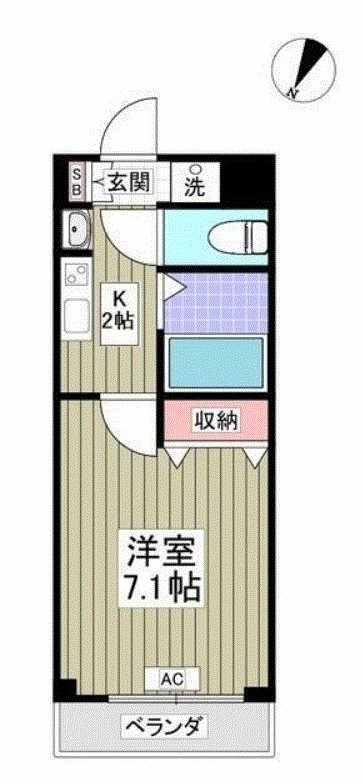 シャトール田口金沢八景 間取り図