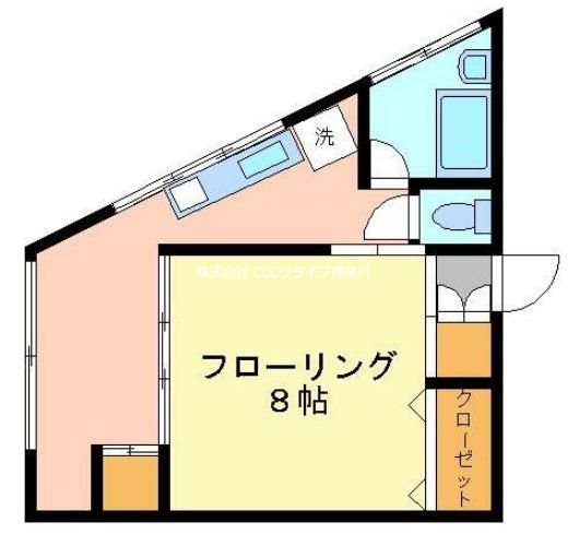 鈴木荘 間取り図