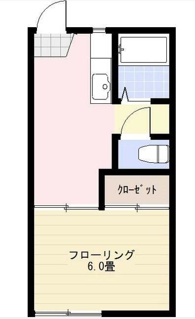 ハイツ岩沢 間取り図