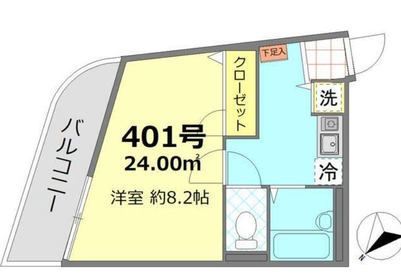 メゾンたくづの 間取り図