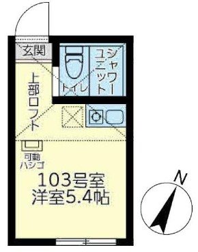 ユナイト富岡マリンジェッター 間取り