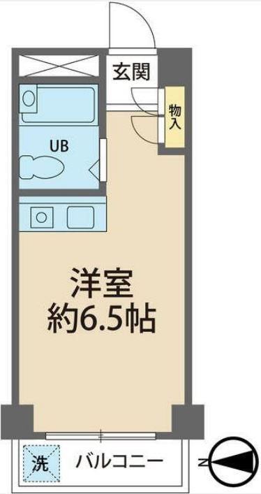 NYコート金沢 間取り図