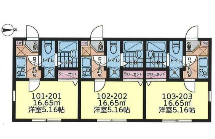 プラナス金沢八景 間取り図