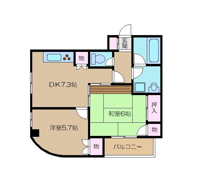 鈴文ビル 間取り図