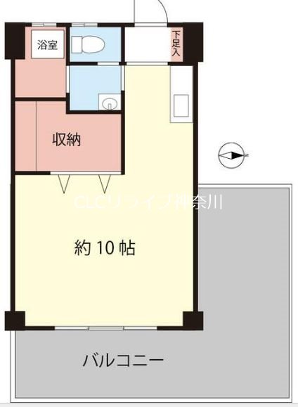 セントラルビル 408号室 間取り