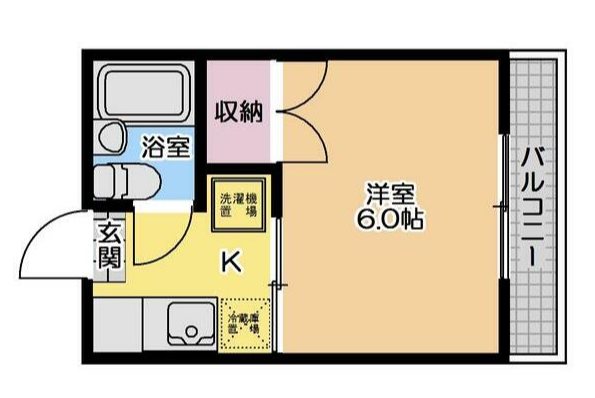 ストークハイツ田口 102号室 間取り
