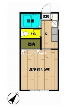 プレジールＮ 間取り図