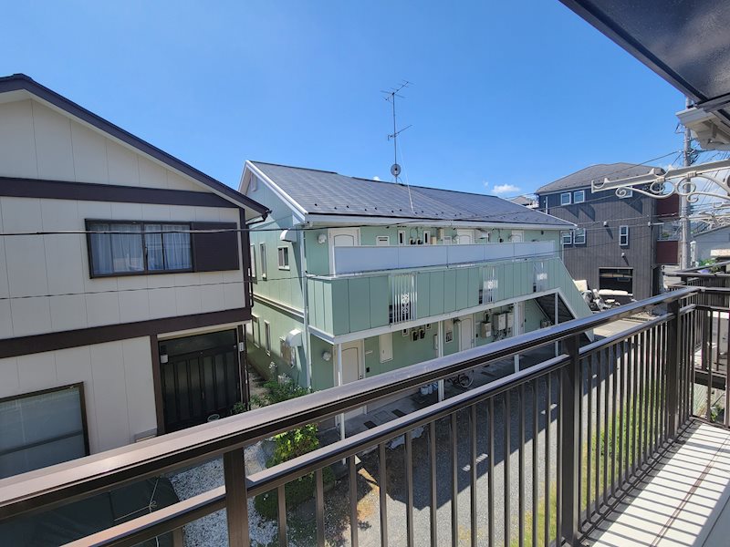 町屋スプリングハイツ ベランダ