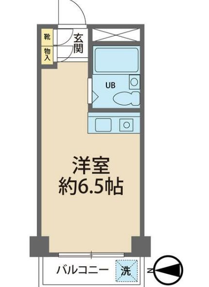 NYコート金沢 403号室 間取り